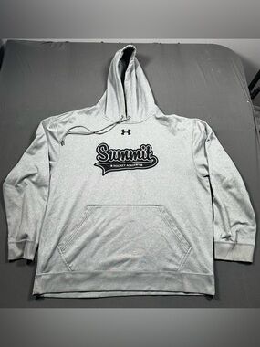 Under Armour Summit Hockey Academy Men's Gray Hoodie size XL